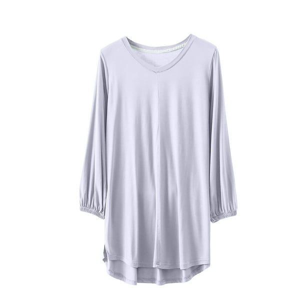 Blusas para Mujeres Casual, Cuello Redondo sin Mangas Blusa de Ropa de Dormir Hecha de Cómodo Estante de Algodón de Imitación para Todo el Uso de Temporada, Blusas sin Mangas para Mujeres