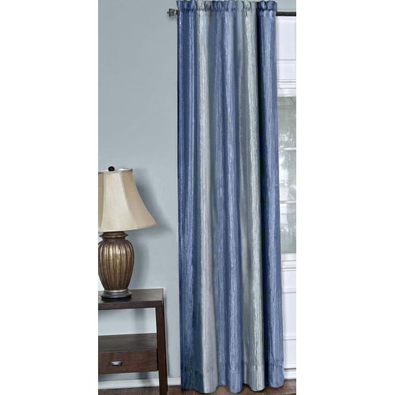 Ben&Jonah PrimeHome Collection Ombre Window Curtain Panel 50x84 - Blue
