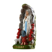 Office Decor Home Resin Nun Statue Ornaments Outdoor Decorations