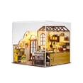 thumbnail image 1 of Kits de casas en miniatura para hacer tú mismo, minicasa de muñecas, casa de muñecas hecha a mano, artesanía decorativa, cocina, habitación para, 1 of 9