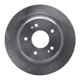 thumbnail image 2 of KarParts360 For Kia Seltos 2021 22 23 24 25 2026 Disc Brake Rotor | Rear | Solid Type | 284 Millimeters/11.18 Inches Outside Diameter | 5 Stud/Lug Hole, 2 of 4