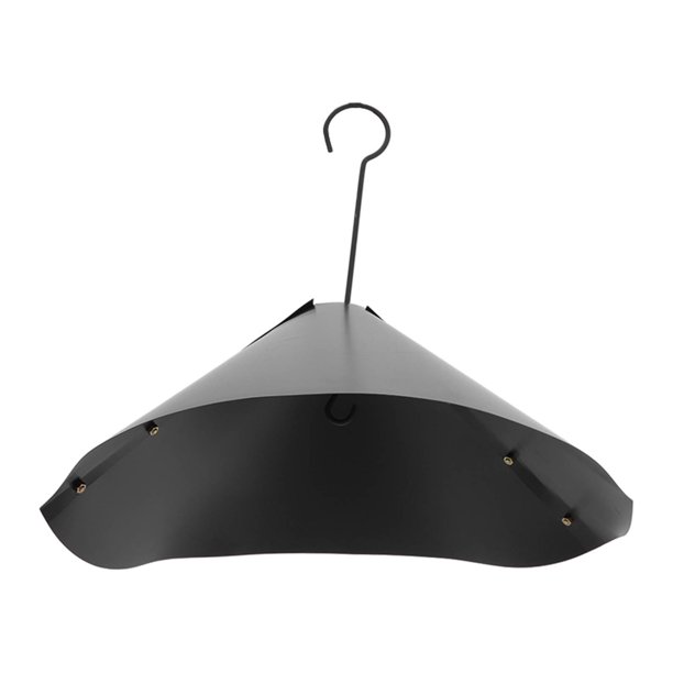 HQBRO Déflecteur D'écureuil 2 En 1 Pour Mangeoire à Oiseaux, Crochets De Berger Avec Ensemble De