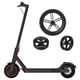 thumbnail image 2 of Wosthever Cubo de rueda trasera de patinete eléctrico de alta de 8,5 pulgadas, piezas de llanta de rueda trasera de aleación de Patinetes eléctricos, 2 of 6