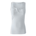 thumbnail image 4 of Viikei Womens Tank Top Camisoles for Women Plus V-neck Hedging Solid Color Slim Tops, 4 of 5