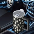 thumbnail image 6 of Halloween Modern 40oz Tumbler– Stainless Steel Insulated Tumbler with Handle and Straw, Large Capacity Travel Cup for Hot & Cold Drinks, 6 of 7