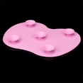 thumbnail image 3 of Silicone Makeup Brush Cleaner Pad Washing Scrubber Board Cleaning Mat Hand Tool,Pink Makeup Brush, 3 of 5