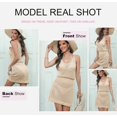 thumbnail image 5 of Summer Crochet Hollow Out Knit Beach Bathing suit Swim Cover Ups Cruise Outfits Vacation Dresses for Women 2024, 5 of 9