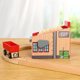 thumbnail image 5 of Gwong Juguete Madera de madera de los bloques del patio del patio modelo para niños juguete de juguete tren escena accesorios Gwong 30003847, 5 of 6