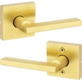 thumbnail image 1 of Poignée de Porte Mate Réversible Levier d'Intimité Poignées de Porte Intérieures pour Portes de Chambre et de Salle de Bain Serrure de Porte de Salle de Bain/chambre Sans Clé Déco Maison Moderne, 1 of 10