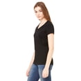 thumbnail image 4 of Bella + Canvas Ladies' Jersey Short-Sleeve V-Neck T-Shirt - B6005, 4 of 4