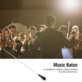 thumbnail image 2 of Batuta musical con mango de ébano para banda de música, para concierto sinfónico coral, 2 of 13