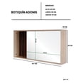 thumbnail image 5 of Botiquín ADONIS Con Espejo Para Baño., 5 of 5