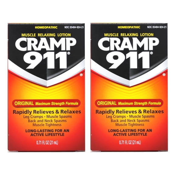 Cramp 911 Muscle Relaxing Roll-on Lotion, 0.71 oz - 2 Pack