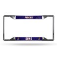 thumbnail image 1 of Phoenix Suns Cadre de Plaque d'Immatriculation Chrome EZ View, 1 of 2
