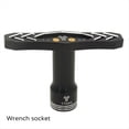 thumbnail image 3 of RC Model Special Repair Tool Wrench Socket Nut Removal Metal Hexagonal Wheel Combination Black,1 * RC Car Wrench socket,Black, 3 of 6