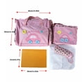 thumbnail image 5 of Large Capacity Baby Diaper Bag Set with Adjustable Shoulder Straps for Travel, 5 of 16