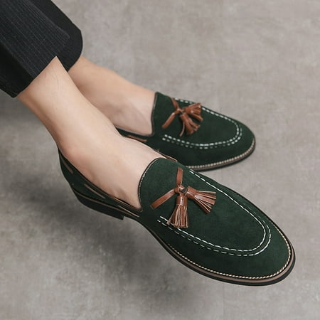 

Men‘s Small Shoes Summer Slip-on Casual All-match Shoes with Velvet Skin and Peas