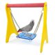 thumbnail image 2 of Hamster Toy Swing Hammock Parrot Gnawing Toy Bird Toy Standing Bar Chain Swing, 2 of 5