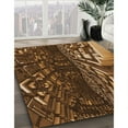 thumbnail image 2 of Ahgly Company Indoor Rectangle Patterned Blood Night Red Area Rugs, 7' x 9', 2 of 6