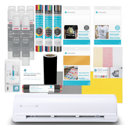 Silhouette CAMEO5α (Alpha) Smart Cutting Machine - Starter Bundle - Classic White
