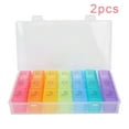thumbnail image 3 of Organizador de Pídoras, 21 Ranuras Caja de Pastillas de Gran Capacidad para Viajar por Casa, 3 of 7