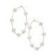 thumbnail image 1 of Un par de pendientes pendientes pendientes de perlas, pendientes grandes de 6 cm, 1 of 5