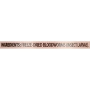 (2 pack) Tetra 0.25 oz Tetra Bloodworms Freeze-Dried Fish Food