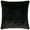 Jet Black, variant on Paoletti Stanza Faux Fur Throw Pillow Cover