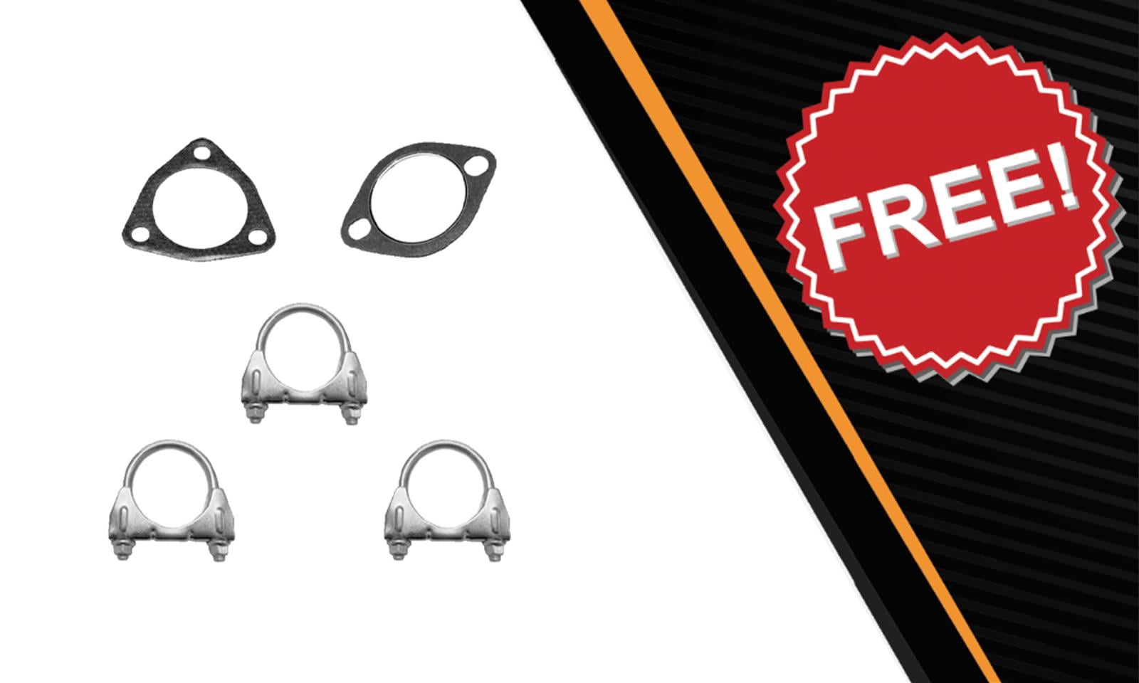 Northeastern Exhaust | Stainless Steel Exhaust Front Flex Y-Pipe & Resonator Exhaust System Kit Fits 2014–2018 Jeep Cherokee 3.2L SUV – Direct Fit