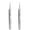 2pcs A, variant on German Ultra-fine No. 5 Cell Pimples Blackhead Clip Tweezers Beauty Salon Special Scraping Closing Artifact Acne Needle Tool