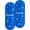 IcePacks x 2, variant on YOUSHARES Insulin Cooler Travel Case with Temperature Display - Refrigerated Medicine Cooling Bag with 2 TSA Approved Ice Pack, Medication Pen Diabetic Supplies Organizer for Trip and Daily(Blue)
