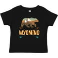 thumbnail image 3 of Inktastic Wyoming Vacation Bear Silhouette Boys or Girls Baby T-Shirt, 3 of 5
