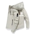 thumbnail image 3 of Chaqueta con capucha para hombre, abrigo de algodón a prueba de viento con cremallera, parka gruesa y cálida, estilo informal, novedad de invierno, 2024, 3 of 4