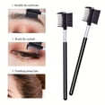 thumbnail image 3 of Eyelash Comb, Easy Separation of Lashes And Even Distribution of Eyebrows, Keeping Eyebrows Tidy And Clean, Smooth Surface, Easy to Handle, Lightweight, Portable, 3 of 5