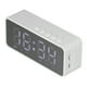thumbnail image 3 of G50 Reloj despertador multifuncional Bluetooth Altavoz inalámbrico 5.0 Reproductor de MP3 Despertador de carga para oficina Blanco, 3 of 8
