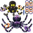 thumbnail image 1 of Pack de 2 arañas inflables Ring Toss Game Max Fun Halloween, 1 of 7