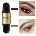 thumbnail image 6 of Aliver Eyebrow Stamp Stencil Kit, Light Brown+Medium Brown, Long Lasting Waterproof for Natural Brow, 6 of 8