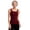 Red, variant on Maggie's Tanks with Built in Bra, Women's Square Neck Wireless Bra Cami, Seamless Soft Support Tank Top