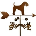 thumbnail image 2 of SWEN Products Inc Handmade Kerry Blue Terrier Dog Copper Weathervane, 2 of 3