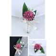 thumbnail image 5 of Wedding Boutonnieres Artificial Flower Arrangement for Wedding Reception Wedding Ceremony Engagement Decors, 5 of 9