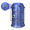 Blue, variant on FTCBJJA LED Camping Lantern, 450 Lumen Collapsible Solar Light, IPX4 Water Resistant Portable Emergency Lamp for Power Outage Hurricane and Storm Use, Black