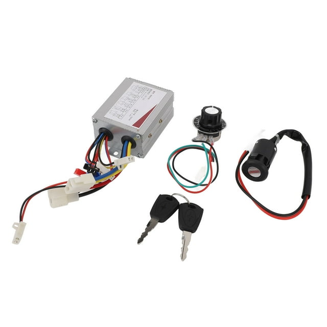 Controlador De Velocidad De Bicicleta, Interruptor De Control De Velocidad Controlador De Bicicleta Eléctrica 12V 500W Alta Torsión Para Triciclos