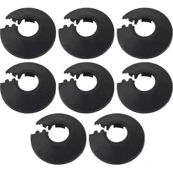 8 Pieces Pipe Rings, Pipe Collars, Pipe Snap Rings, Pipe Opening Decorative Covers, Water Pipe Covers