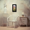 thumbnail image 3 of Shirley Novak 8x14 Black Modern Wood Framed Wall Art Titled - Mountain Poppies I - Wag, 3 of 6