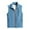 Sky Blue, variant on Tops for Men Sleeveless Jacket Zipper Multiple Pockets Solid Color Warm Outdoor Coat Mens Coats White L