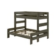 thumbnail image 3 of Max & Lily Solid Wood Bunk Bed, Twin XL over Queen Modern Farmhouse Platform Bed Frame For Kids, 3 of 9