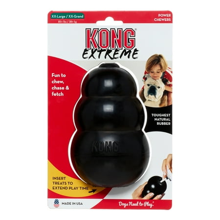 UPC: 0035585111421 | Kong Extreme Rubber Dog Toy  Black XX-Large  Dogs over 85 lbs