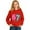 Red-b, variant on 67 Hoodie Meme Kids 6 7 Number Preppy Sweatshirts Oversized Cartoon Outfits Christmas Six-Seven Funny Sweatshirt Pullover Fall Winter