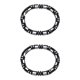 thumbnail image 1 of Sonducket 2 pulseras de terapia magnética negras que aumentan la energía natural, accesorio elegante y moderno, elegante y moderno 2 Type3 NO3, 1 of 6