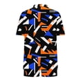 thumbnail image 6 of Two Piece Sets for Women Summer Printed Floral Two Piece Matching Vacation Sets Short Sleeve Open Front Top and Shorts Travel Outfits, 6 of 6